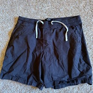 Hollister Men’s Black Drawstring Shorts